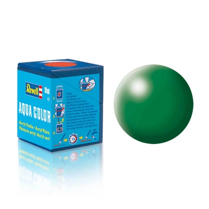 364 - Aqua Color Leaf Green - Silk Boya- 18 ml