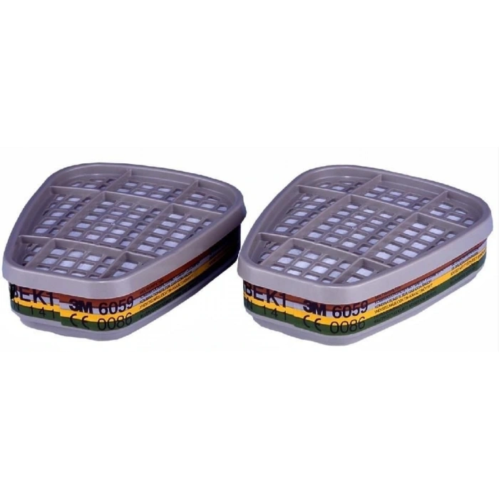 Timion 3M 6059 Abek1 Org. Asit Ve Amonyak Buhar Filtresi