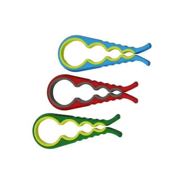 Timion 4 Boy Plastik Kavanoz - Şişe Açacak Renkli (5148)