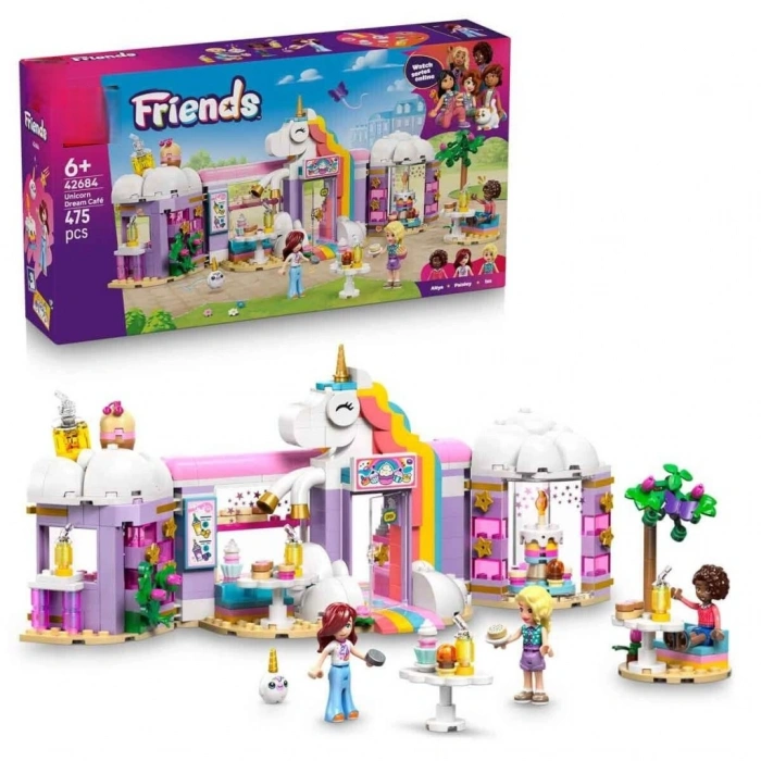 42684 Friends Unicorn Dream Kafe 475 parça +6 yaş