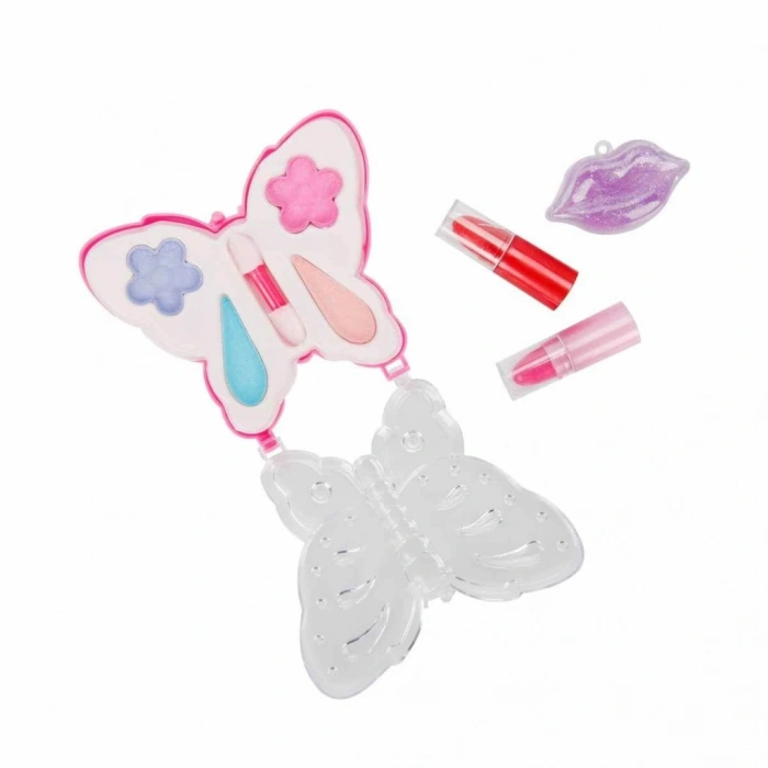 4276 Pretty Pinky Kelebek Makyaj Seti -NessiWorld