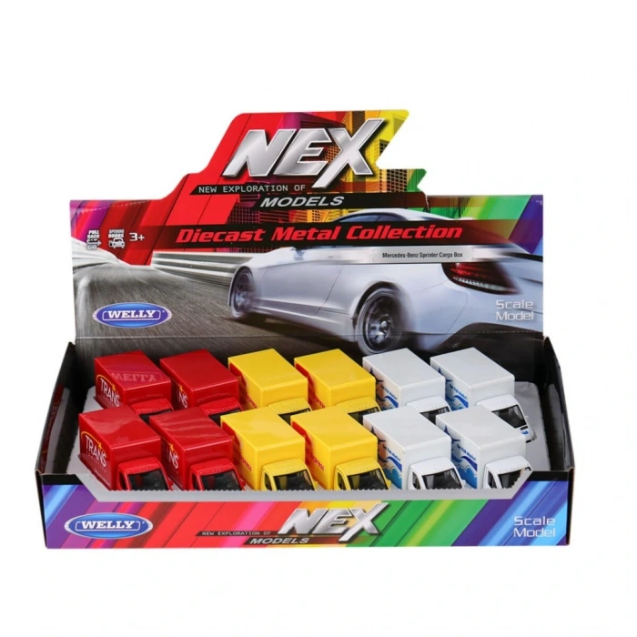 43766 NessiWorld Mercedes Sprinter Carge 1:32 -Karsan Oyuncak