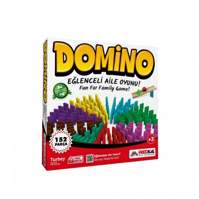 Timion 4456 Renkli Ahşap Domino