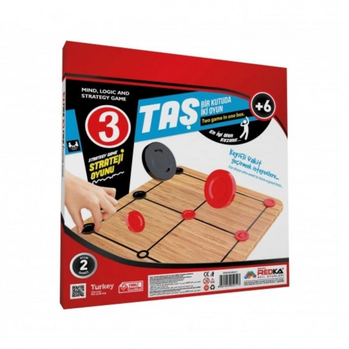 Timion 5211 Dokuztaş - Üçtaş Kutu Oyunu