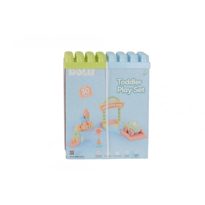 Timion 5218 OYUNCAK YOL VE BLOK SET 30 PCS