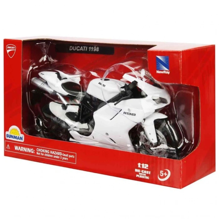 57143 NessiWorld-  Ducatı 1198 Kırmızı  1 :12