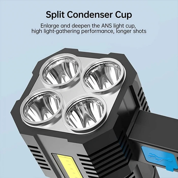 5w Usb Şarjlı El Feneri (5148)