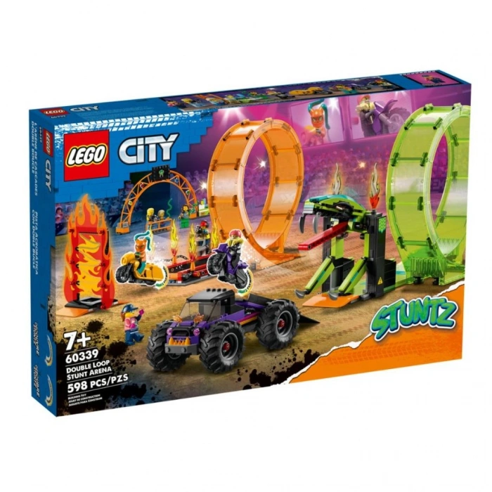 60339  City - Çift Çemberli Gösteri Arenası 598 parça +7 yaş