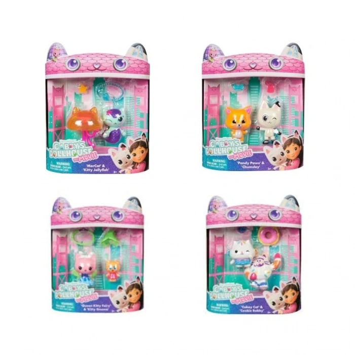 6072884 GABBYNİN HAYAL EVİ FİLMİ ÇOKLU FİGÜR SETİÜrünün 4 farklı modeli vardır. Fiyat tek bir ürünün fiyatıdır.