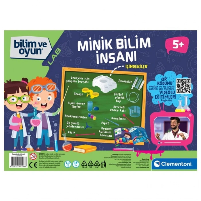64196 Bilim ve Oyun - NessiWorldk Bilim İnsanı +5 yaş