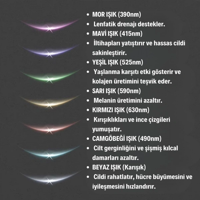 7 Farklı Işık Modlu Titreşimli Boyun Ve Yüz Ems Güzellik Cihazı (5148)