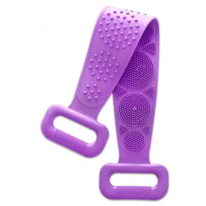 70 Cm Çift Taraflı Sırt Kesesi -silikon Duş Kesesi - Peeling Banyo Kesesi (5148)