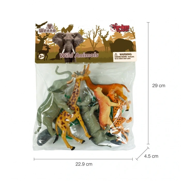 Timion 7141,7142,7143 Poşette 10 parça Hayvan Seti