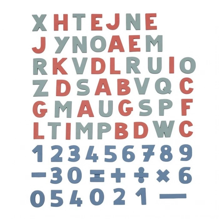 72 Magnetic Letters & Numbers