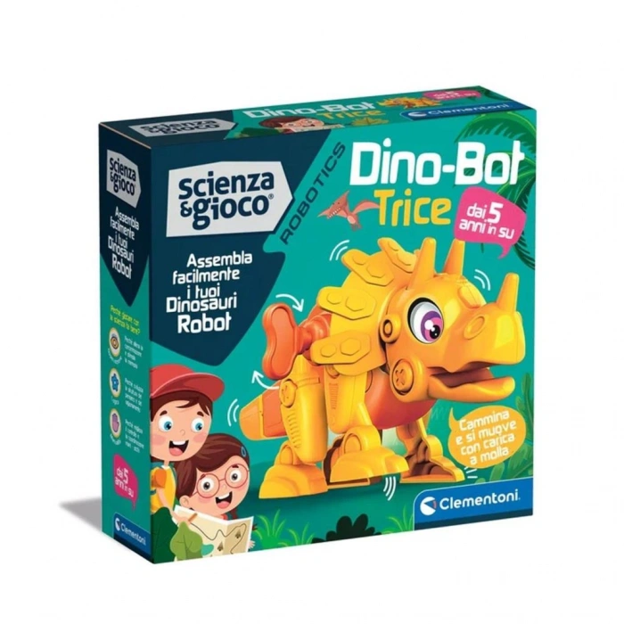 Timion 75074 Robotik Laboratuvarı - Dinobot Triceratops +5 yaş