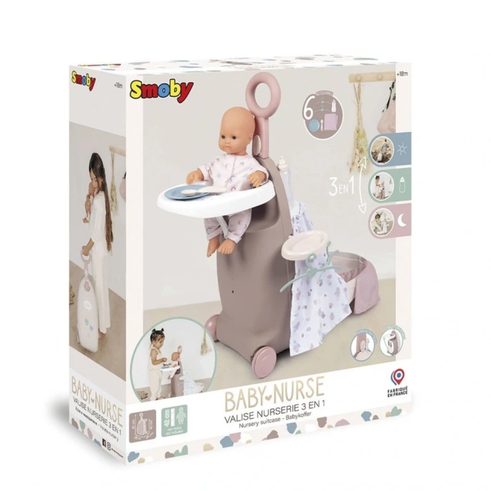 Timion 7600220374 Baby Nurse Çocuk Odası Valizi 3 IN 1