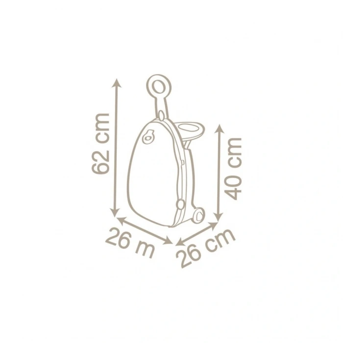 Timion 7600220374 Baby Nurse Çocuk Odası Valizi 3 IN 1