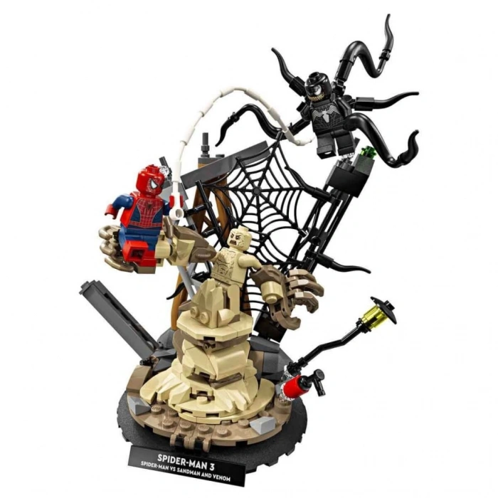 76334 Marvel Efsanevi Savaş: Spider-Man Sandmane karşı 201 parça +9 yaş