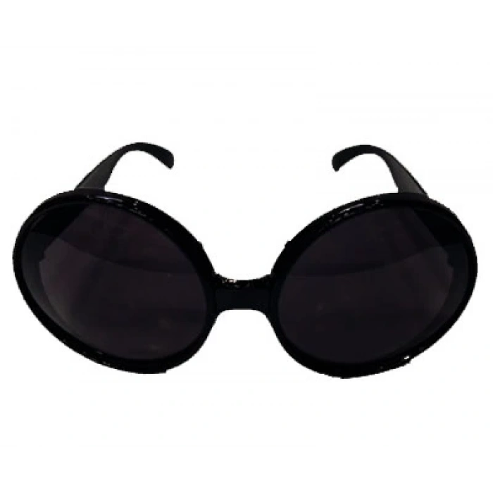 80 li Yıllar Siyah Renk Nostalji Yeşilçam Parti Gözlüğü (5148)
