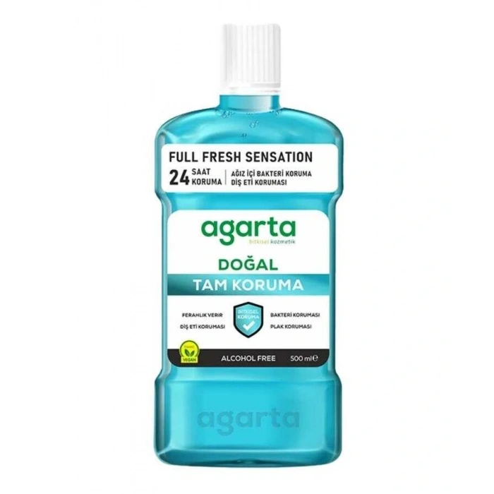 Agarta Doğal Ağız Bakım Suyu 500 ml Tam Koruma
