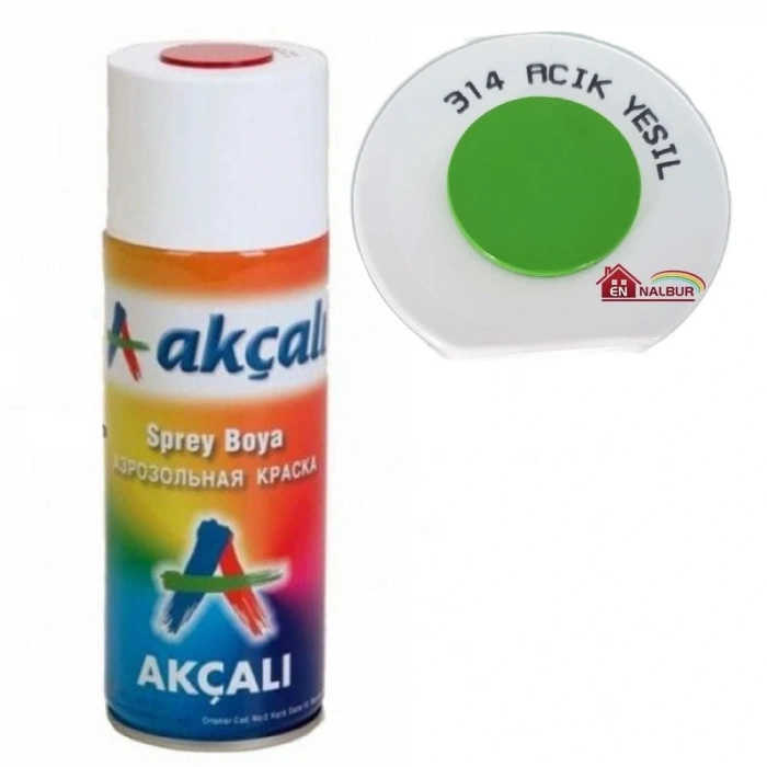 Timion Akçalı Sprey Boya 400 Ml 314 Açık Yeşil