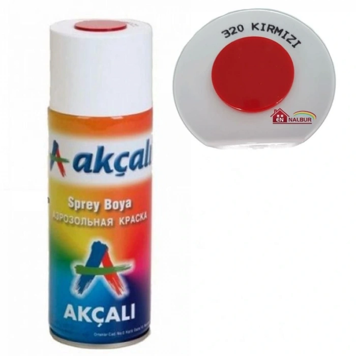 Timion Akçalı Sprey Boya 400 Ml 320 Kırmızı