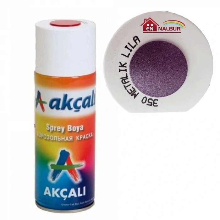 Timion Akçalı Sprey Boya 400 Ml 350 Metalik Lila