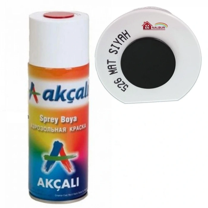 Timion Akçalı Sprey Boya 400 Ml 526 Mat Siyah