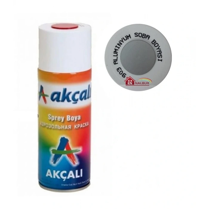 Timion Akçalı Sprey Boya 400 Ml 903 Alüminyum Soba Boyası