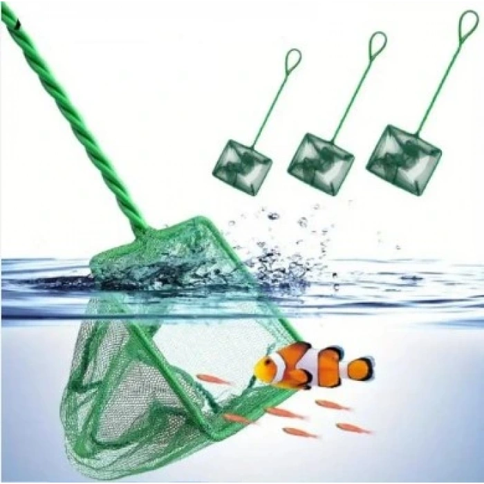 Akvaryum Balık Yakalama Kepçesi 4 inç 10 cm