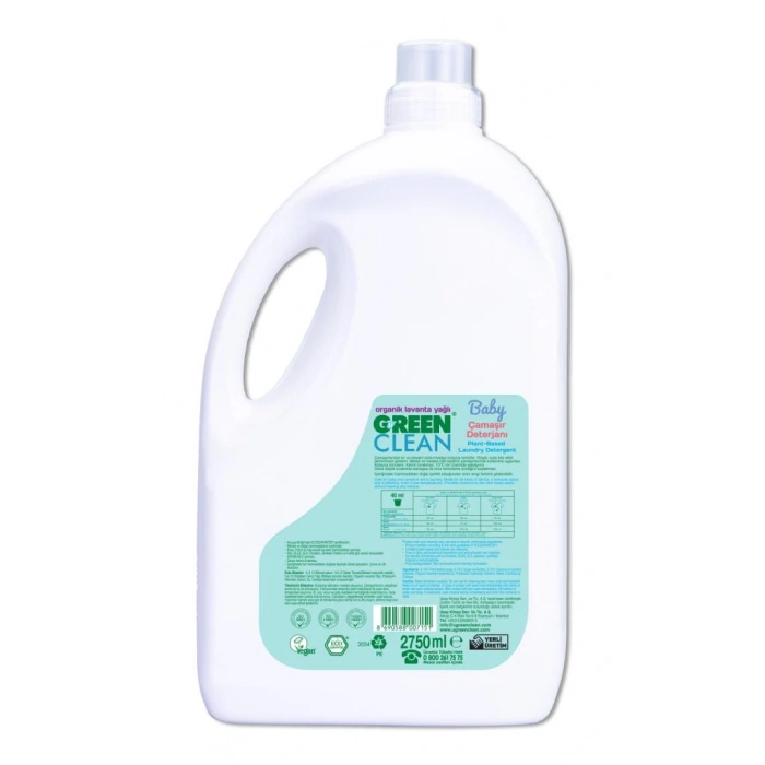 Baby Bitkisel Çamaşır Deterjanı 2750 ml (55 Yıkama)