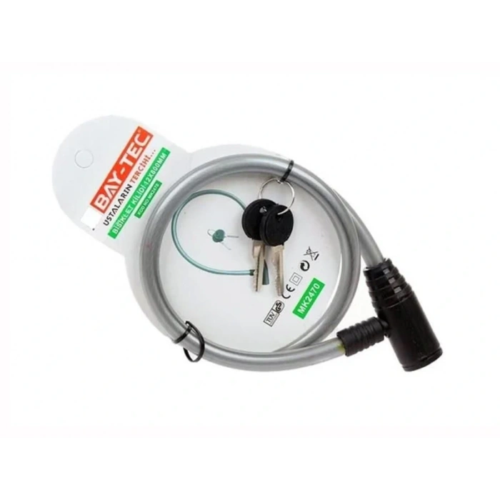 Timion BayTec Mk2470 Bisiklet Kilidi 80 Cm