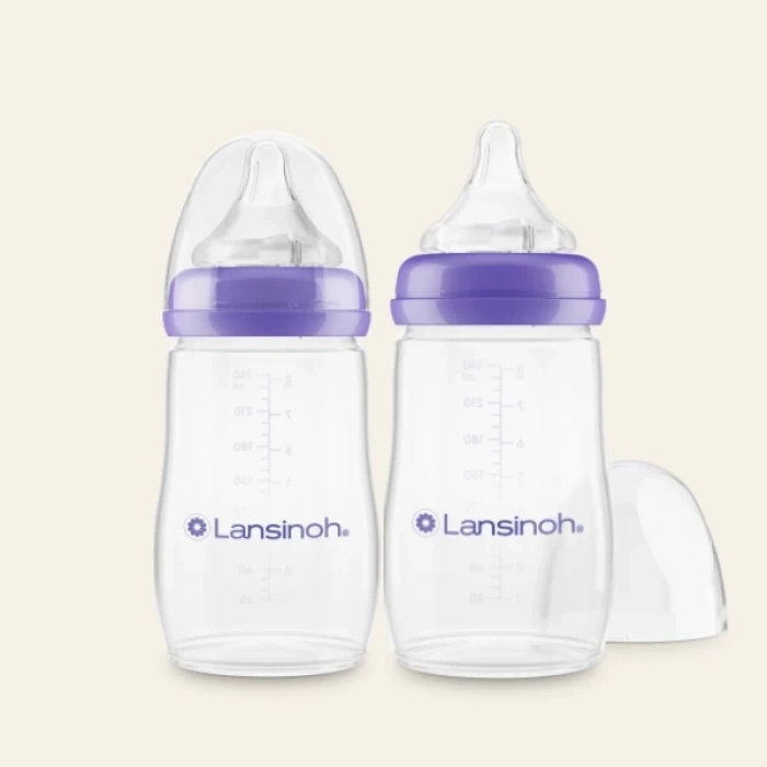 Timion Biberon 2Li Natural Wawa Biberon Emziği 240 ml