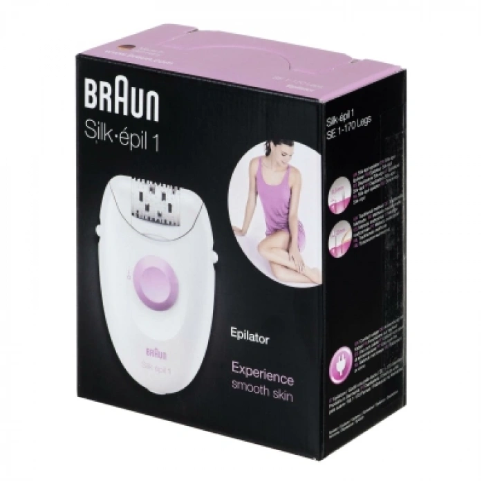 Braun Se1-170 Legs Epilatör Epilasyon Cihazı Kutulu Silk.epil 1 (5148)