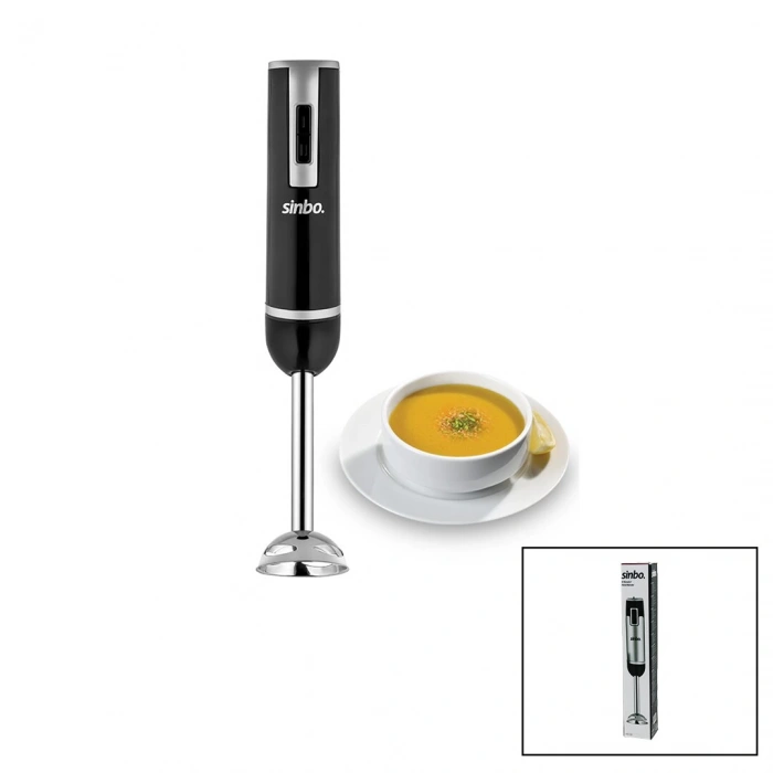 Çelik Uçlu Çubuk Blender 300w Dc Motor= 2 Kademe Hız Ayrılır Gövde Ergonomik Tasarım Shb-3180 (5148)