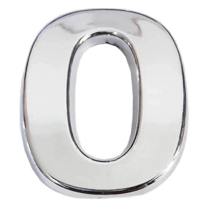 Timion Cemax Krom Yapışkanlı 0 Rakamı 5 Cm