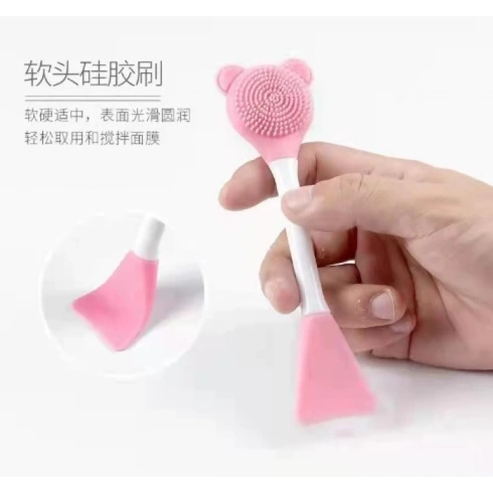 Cilt Bakım Fırçası Ve Maske Spatulası (5148)