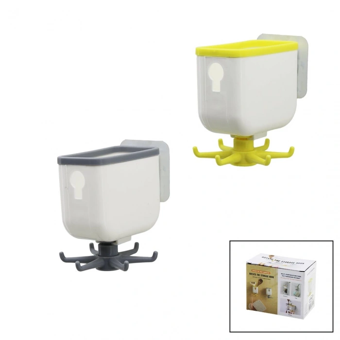 Çok Fonksiyonlu Yapışkan Askı 360 Derece Döner  2.5 - 7.5cm (5148)