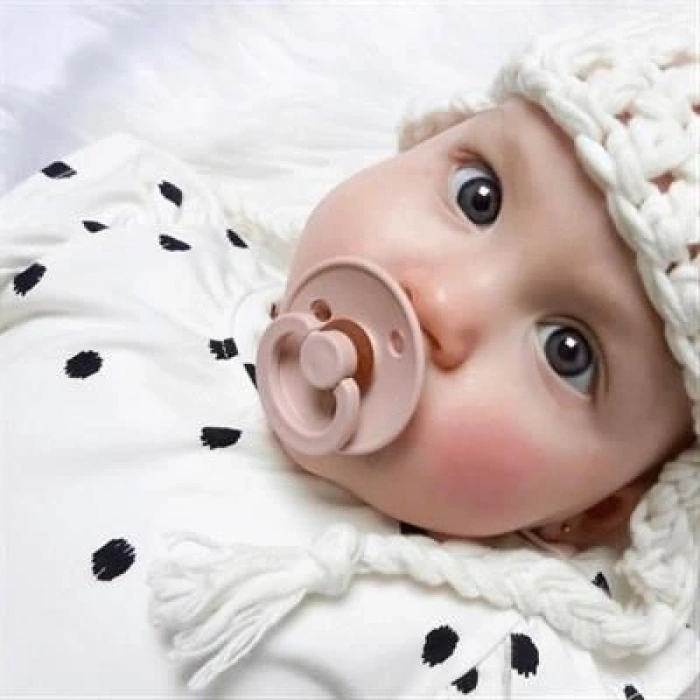 Colour Kauçuk Emzik 0-6 Ay Blush