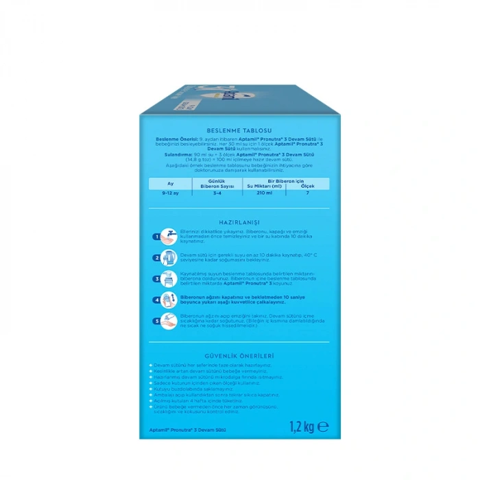 Timion Devam Sütü Maması No3 9-12 Ay 1200 Gr