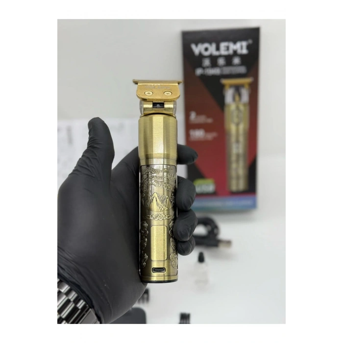 Dijital Göstergeli Saç Sakal Tıraş Makinesi - Sıfıra Yakın - Ip-1949 (5148)