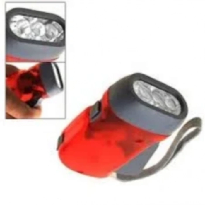 Dinamolu Sıkmalı El Feneri (5148)