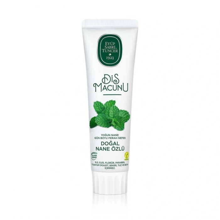 Doğal Diş Macunu 90 Gr Nane Özlü