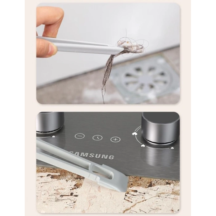 Timion Döner Başlıklı Temizlik Fırçası Cımbızlı (5148)