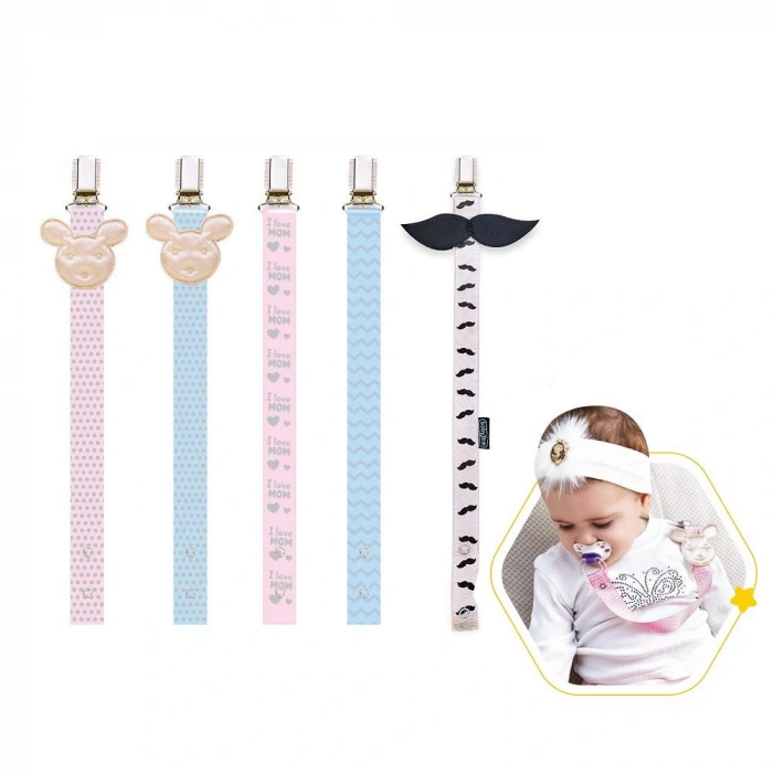 Timion  Emzik Tutacağı Desenli 427 Mavi Ayıcık