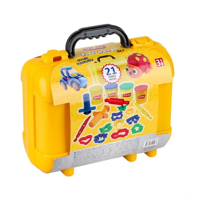 ERN-597 Premium Çantalı Oyun Hamuru Seti - Eren Oyuncak