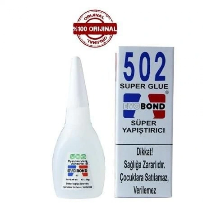 Timion Evo Bond 502 Glue Süper Yapıştırıcı 20 Gr