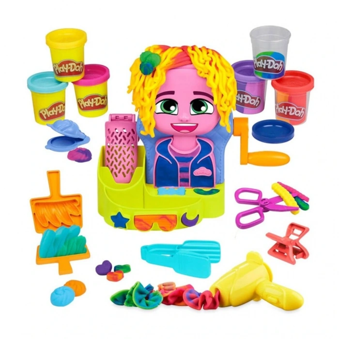 Timion F8807 Play-Doh Renkli Kuaför Salonu+3 yaş