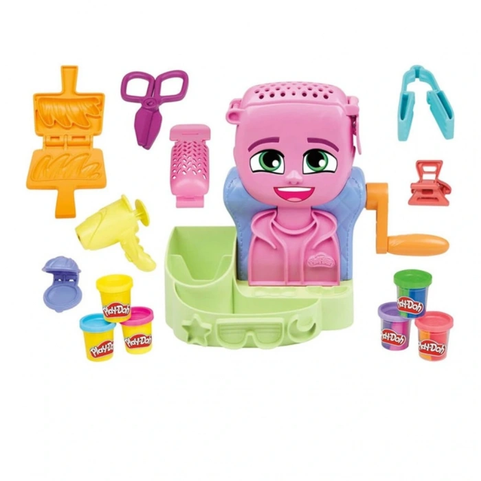Timion F8807 Play-Doh Renkli Kuaför Salonu+3 yaş