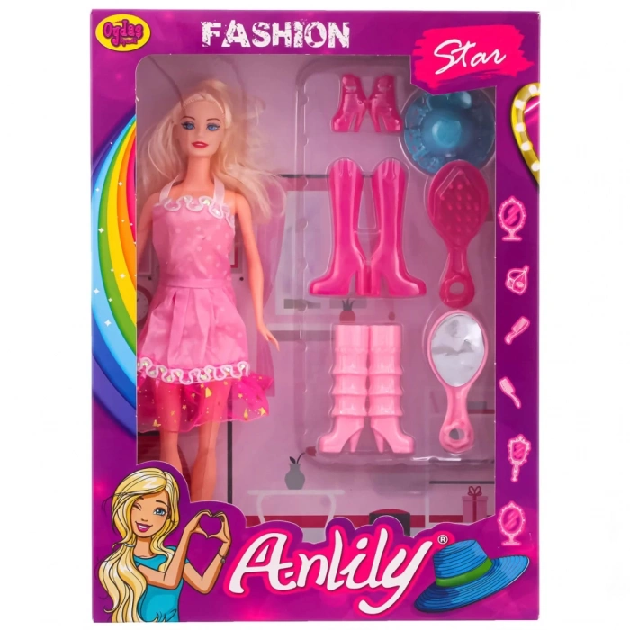 Fashion Star Kutulu Aksesuarlı Bebek NessiWorld